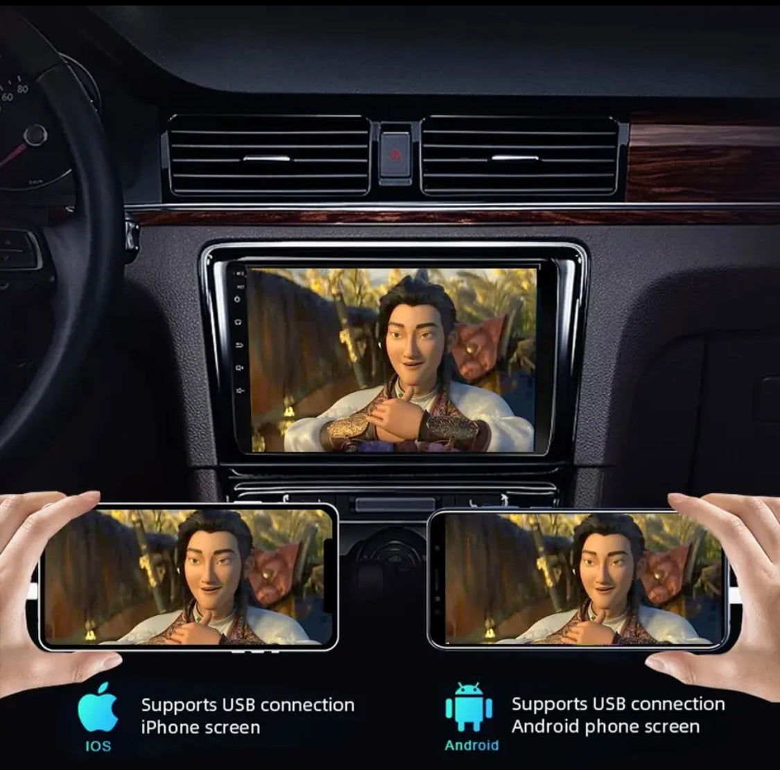 דונגל קאר פליי car play / אנדרואיד