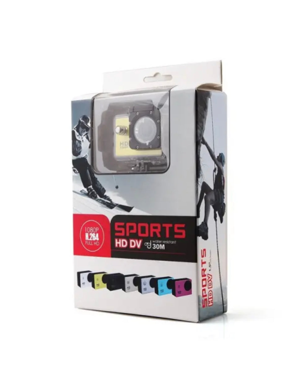 מצלמה לפעילויות אקסטרים באיכות Full HD דגם H264