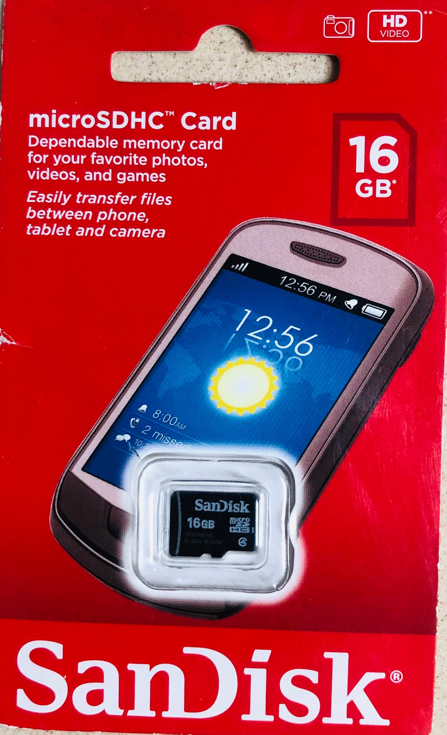 כרטיס זכרון 16 ג׳יגה