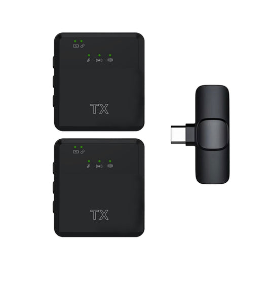 זוג מיקרופונים Dash אלחוטיים דגם K95 לחיבור Type-C/iPhone