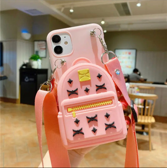 כיסוי s22 תלת מימד קריקטורה סיליקון עם רצועה