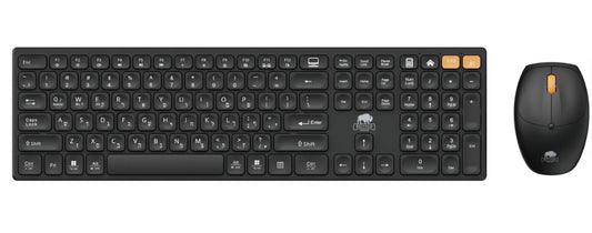 סט מקלדת ועכבר אלחוטיים/בלוטות' דגם KB-C023 מבית באפאלו
עברית/אנגלית