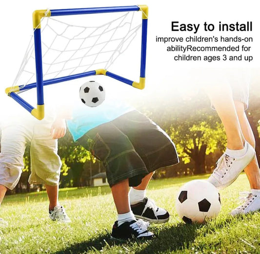 שער פלסטיק לילדים כולל כדור ומשאבה