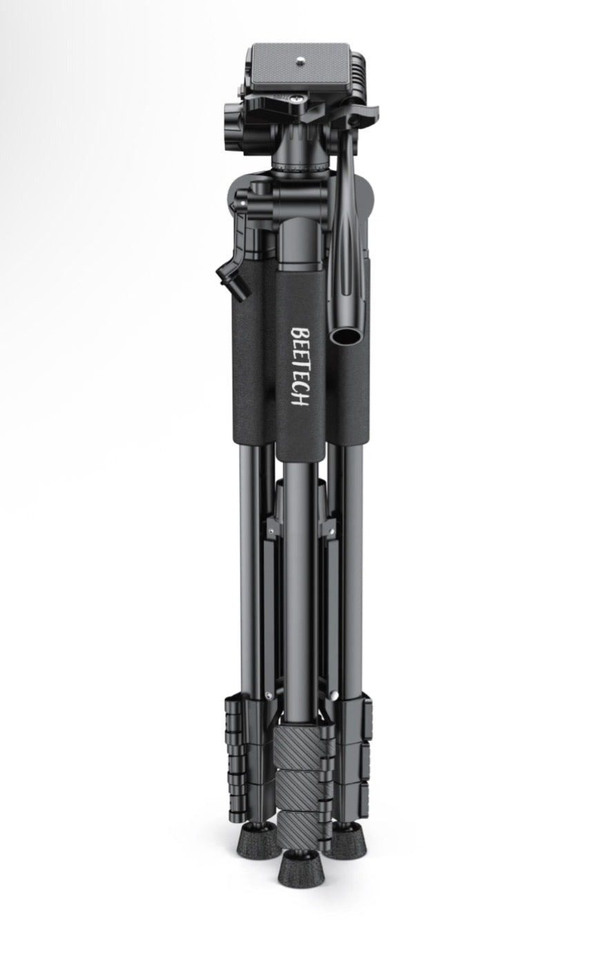 חצובה מקצועית דגם BT-9999 מבית BeeTech
(גובה מקסימלי: 2.1 מטר)