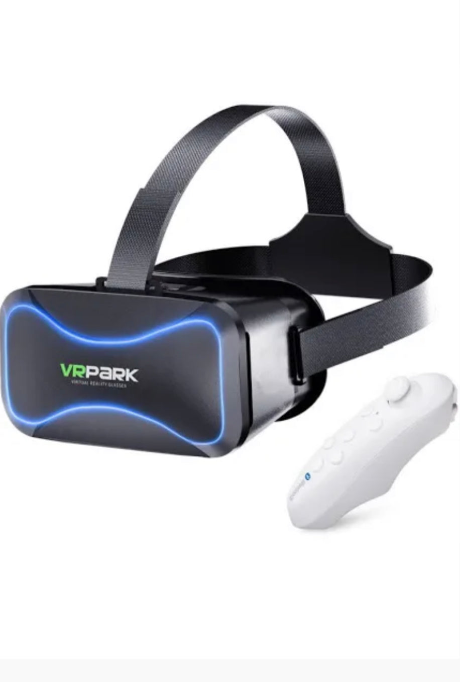 משקפי מציאות מדומה VR PARK כולל שלט בלוטוס ג'ויסטיק