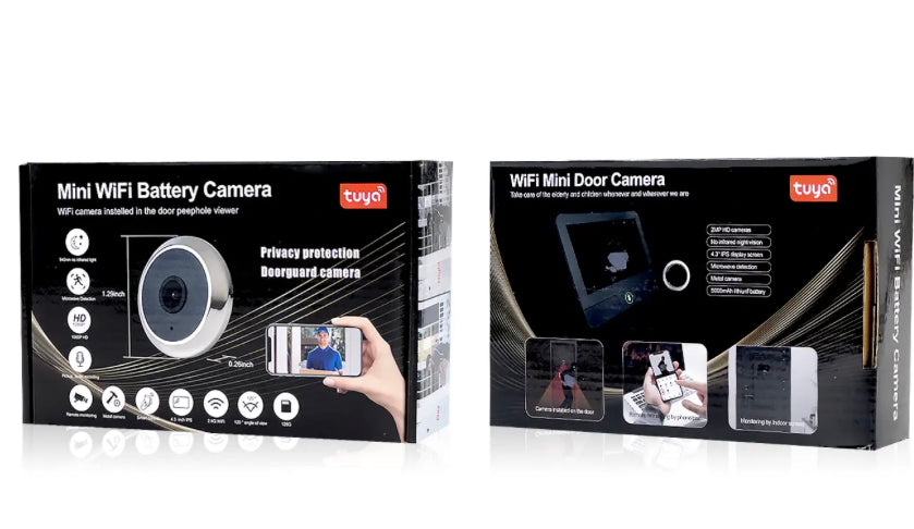 עינית דלת דיגיטלית דגם S-80