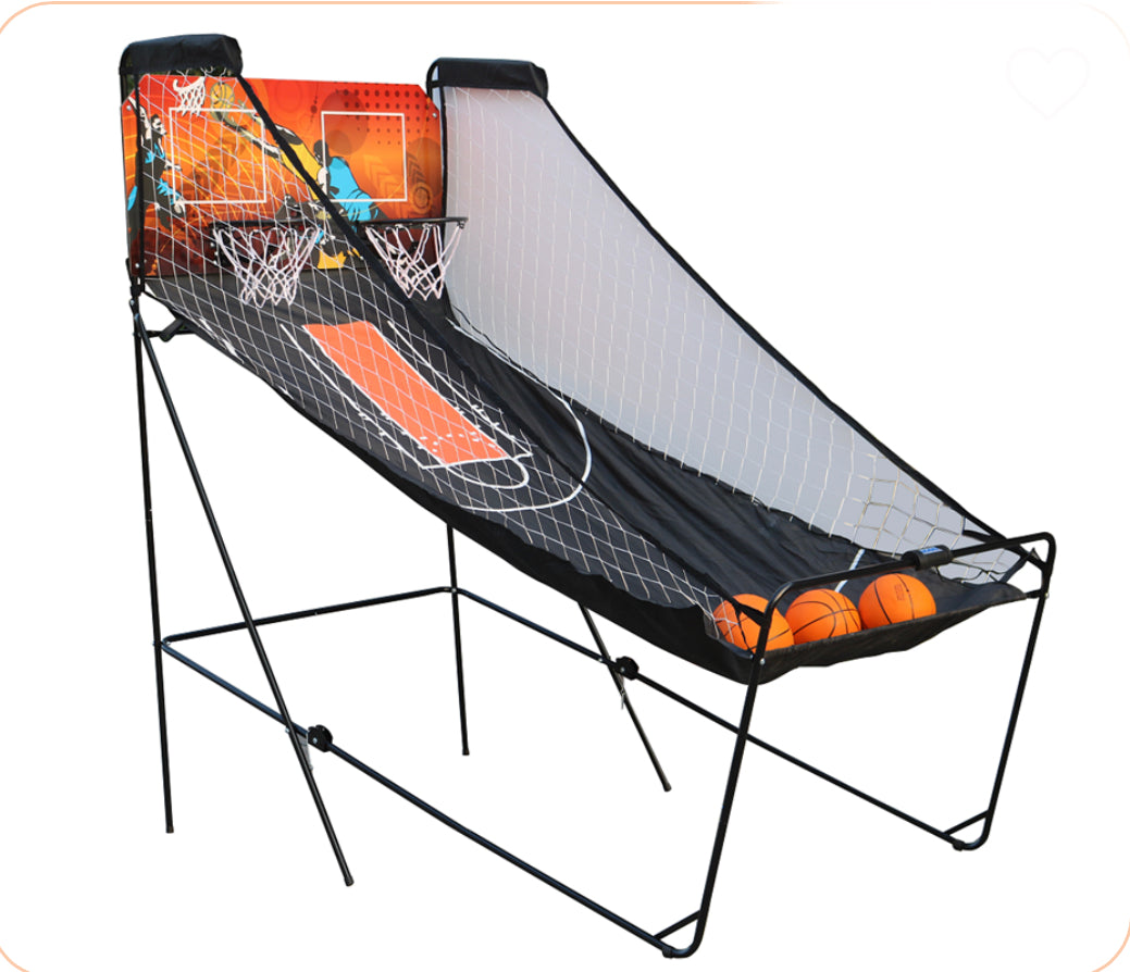 כדורסל אלקטרוני זוגי מתקפל עם משלוח חינם עד הבית