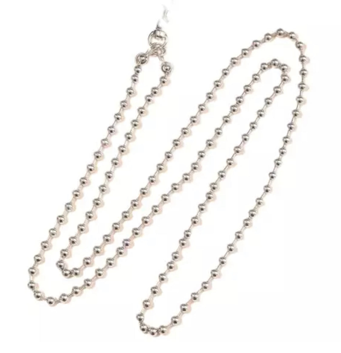 שרוך אוניברסלי לכיסוי המכשיר ממתכת בצבע כסף