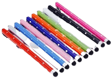 עט מגע בינוני עם נצנצים