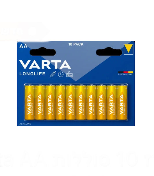 מארז 10 סוללות Varta AA (LR06