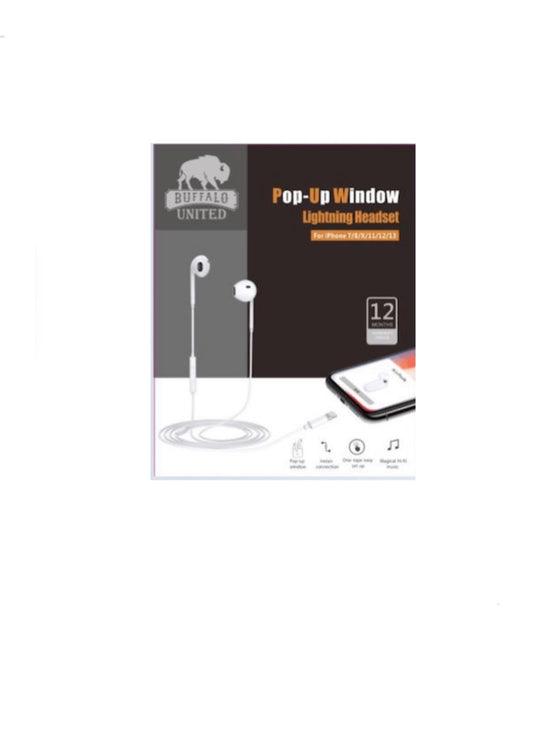 אוזניות חיבור iPhone מבית באפאלו