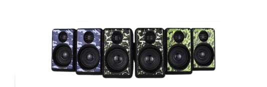 זוג רמקולים למחשב מבית Kisonli דגם T-012 במגוון טקסטורות