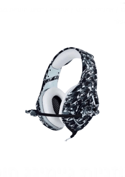 אוזניות גיימינג חוטיות מבית Onikuma דגם K1B – צבע אפור