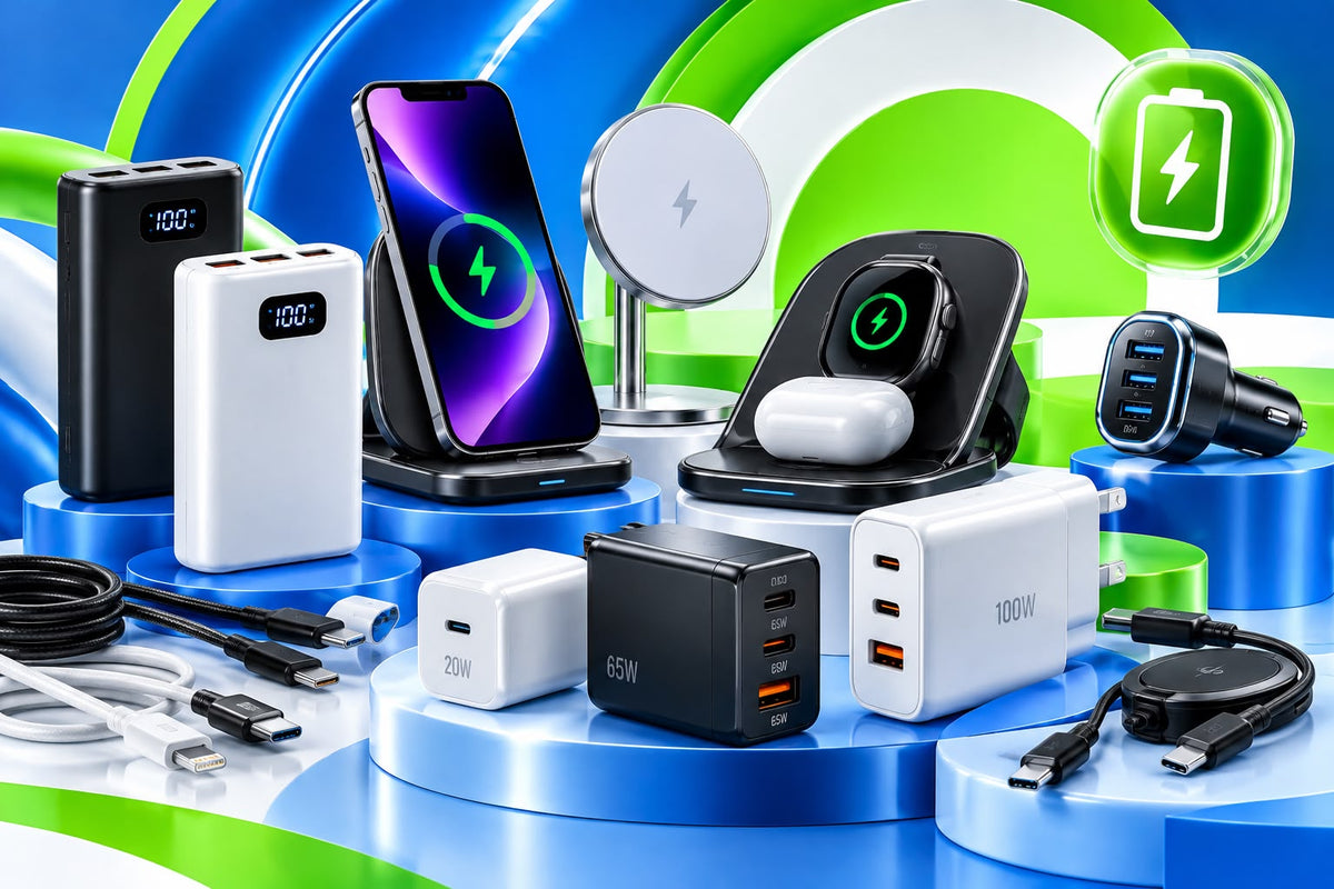 מטענים וסוללות גיבוי (POWER BANK)