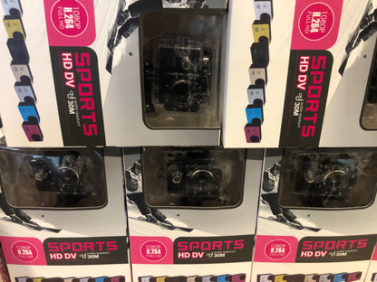 מצלמה לפעילויות אקסטרים באיכות Full HD דגם H264