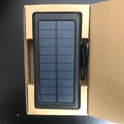 סוללת גיבוי סולרית 50000mha עם טעינה אלחוטית ו 4 יציאות ו 2 כניסות לטעינה