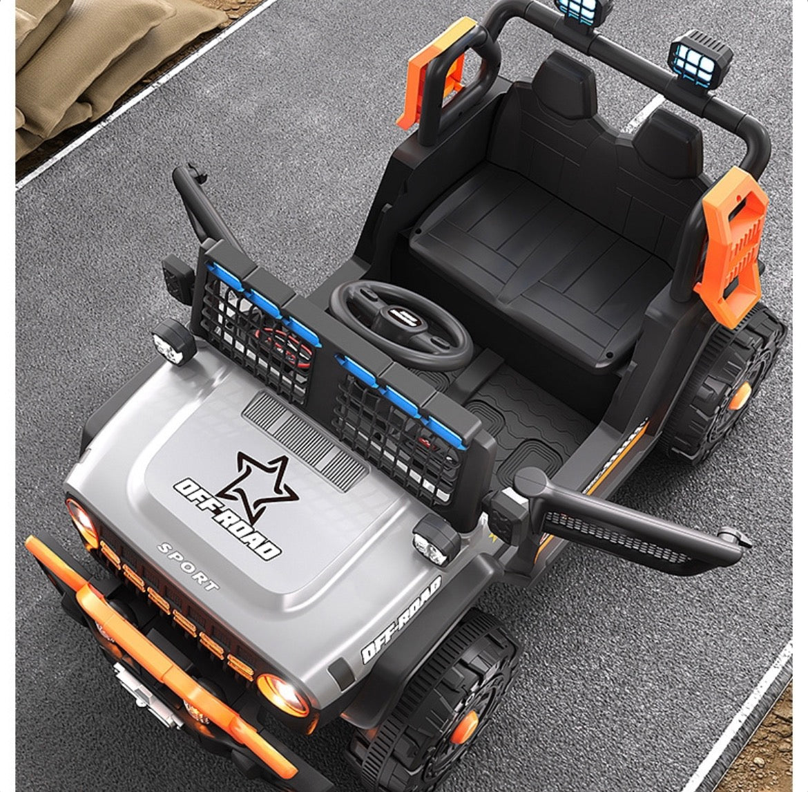 רכב חשמלי ממונע לילדים Trail Commander מבית BENO