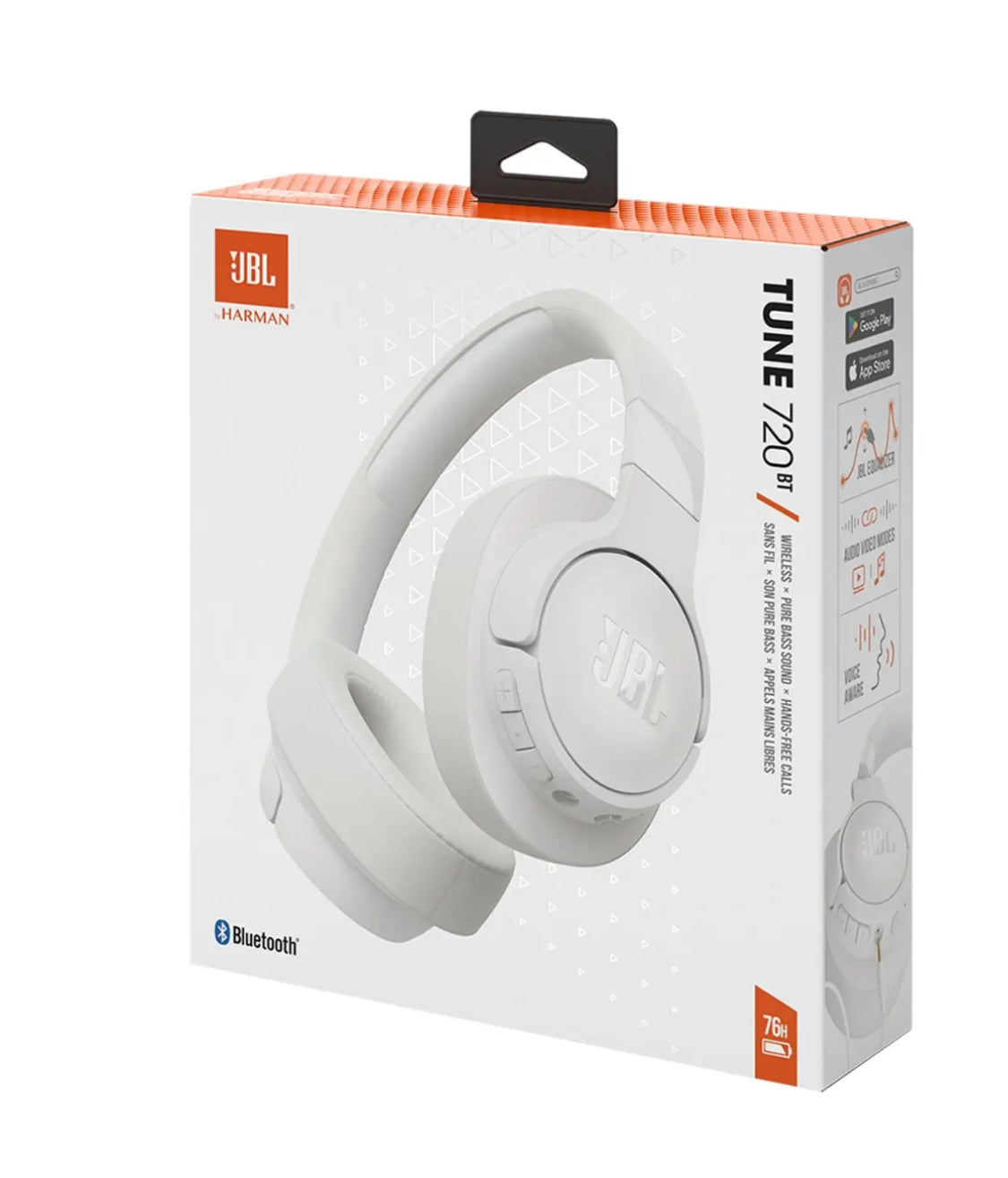 אוזניות קשת בלוטות’ מבית JBL דגם T720BT (יבואן רשמי מודן)