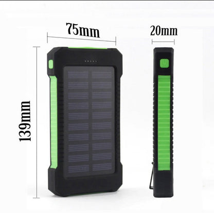 בנק כוח סוללת גיבוי אלחוטית סולארית  20,000 MHA עם משלוח חינם עד הבית