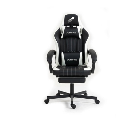 כיסא גיימינג דגם OCT-008 מבית Octopus

עשוי מדמוי עור • זוג כריות • ריקליינר לרגליים