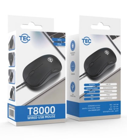 עכבר חוטי TEC T8000