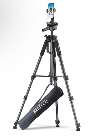 חצובה מקצועית דגם BT-9999 מבית BeeTech
(גובה מקסימלי: 2.1 מטר)