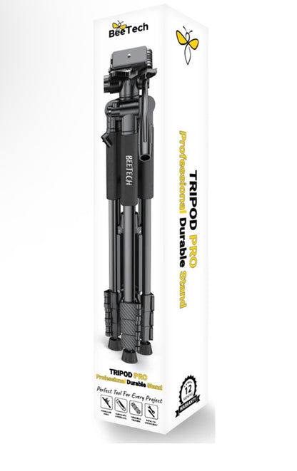 חצובה מקצועית דגם BT-9999 מבית BeeTech
(גובה מקסימלי: 2.1 מטר)