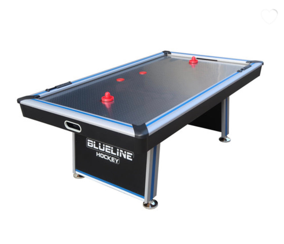 שולחן הוקי ביתי 7 פיט 3 מנועים BLUE LINE עם משטח אלומיניום משלוח חינם מהיר עד הבית