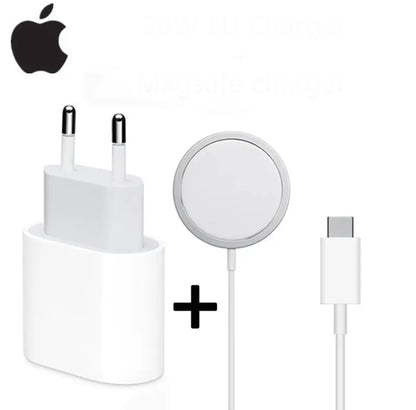 ראש אייפון מקורי 20w                        כבל USB iPhone באורך 1/2מטר  מבית  Apple