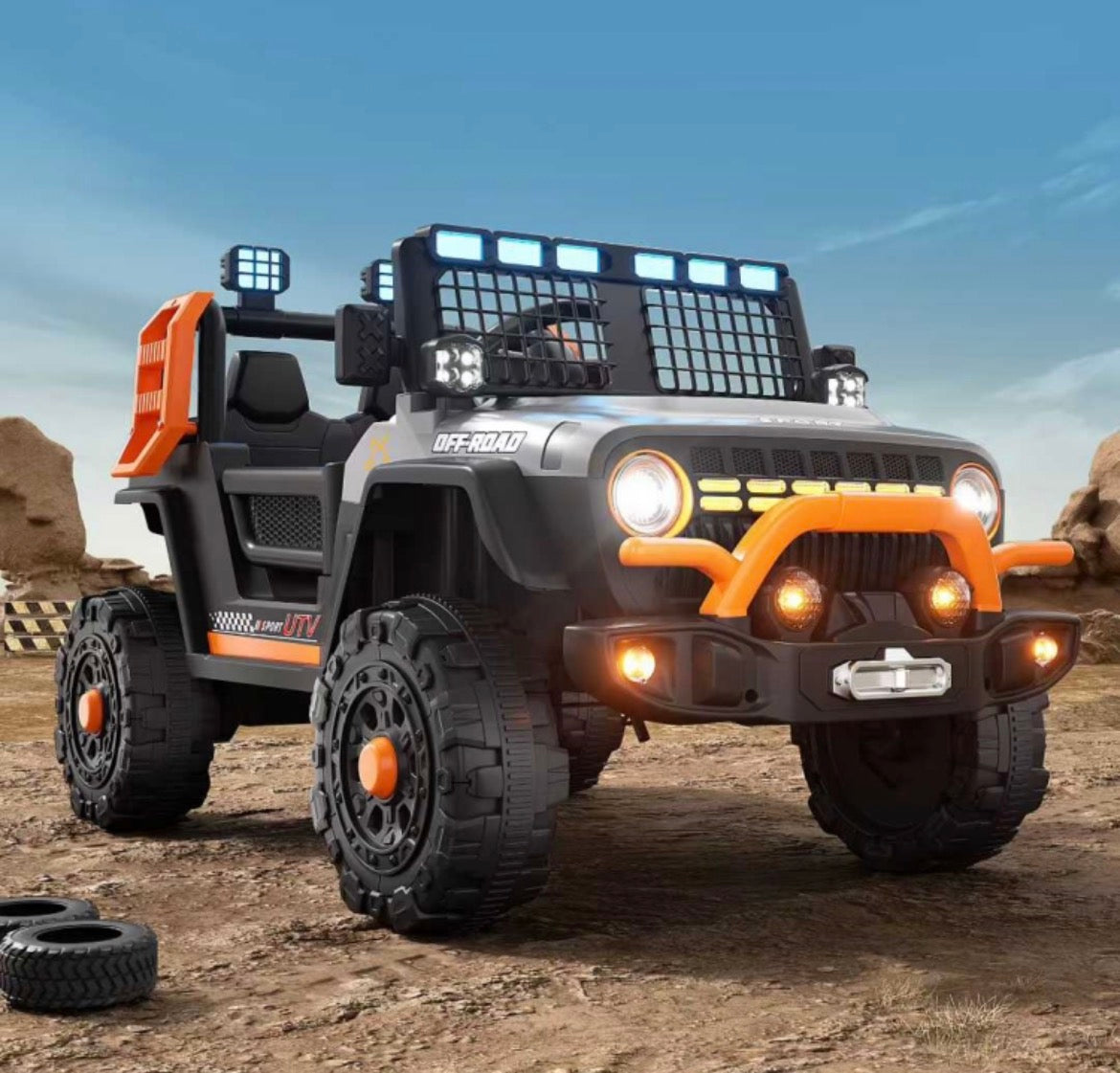 רכב חשמלי ממונע לילדים Trail Commander מבית BENO