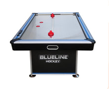 Load image into Gallery viewer, שולחן הוקי ביתי 7 פיט 3 מנועים BLUE LINE עם משטח אלומיניום משלוח חינם מהיר עד הבית
