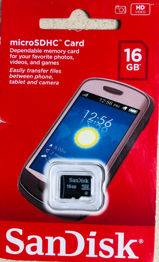 כרטיס זכרון 16 ג׳יגה