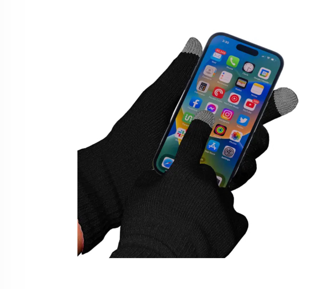 מארז של 4 כפפות טאץ’
עשוי מצמר לחימום הידיים ולשימוש במכשיר הסלולר מבלי להוריד את הכפפות