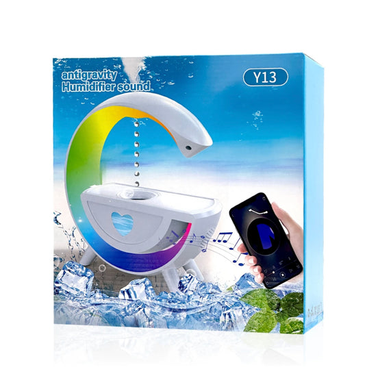 מנורת לילה שולחנית RGB בצורת G עם מפיץ ריח דגם Y13




אנטי גרביטציה • מיכל למילוי חומר בקיבולת 350ML • רמקול בלוטות' בעוצמה של 5W