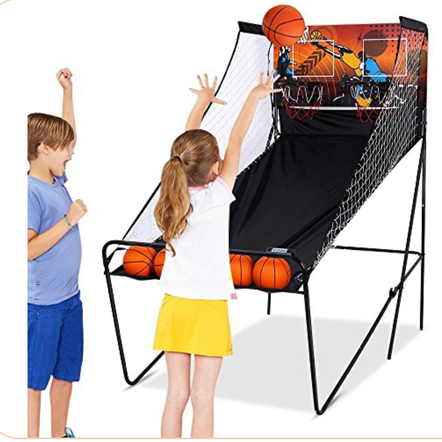 כדורסל אלקטרוני זוגי מתקפל עם משלוח חינם עד הבית