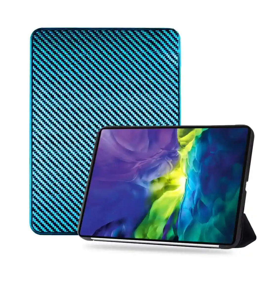 כיסוי ספר מגנט דמוי קרבון