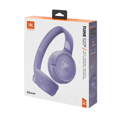 אוזניות קשת בלוטות’ מבית JBL דגם T520BT (יבואן רשמי מודן)