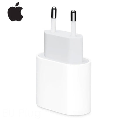 ראש אייפון מקורי 20w                        כבל USB iPhone באורך 1/2מטר  מבית  Apple