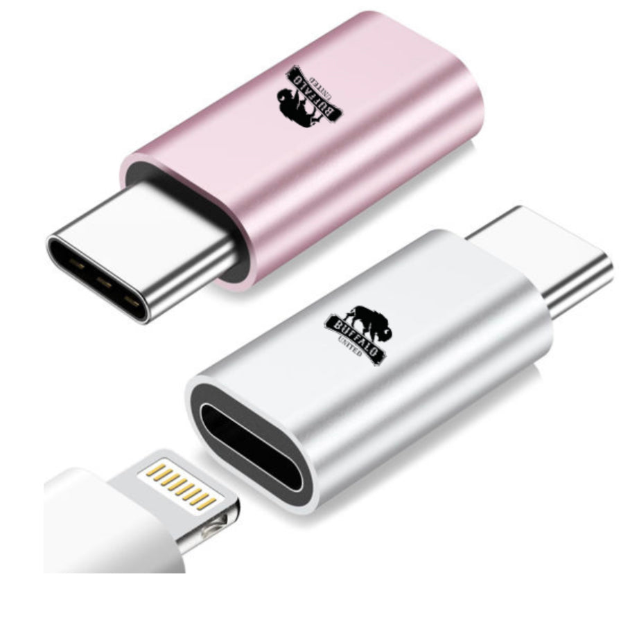 מתאם OTG מכניסת iPhone לחיבור Type-C מבית באפאלו