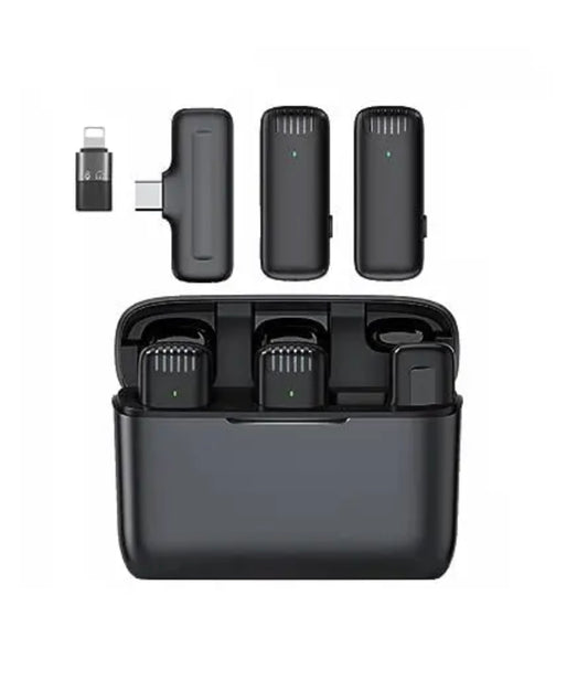 זוג מיקרופונים Dash אלחוטיים דגם K13 לחיבור Type-C/iPhone