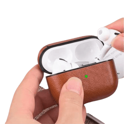 מובייל סנטר ציוד לסלולר | כיסוי איירפודס פרו דמוי עור