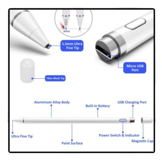מובייל סנטר ציוד לסלולר | עט מגע אוניברסלי