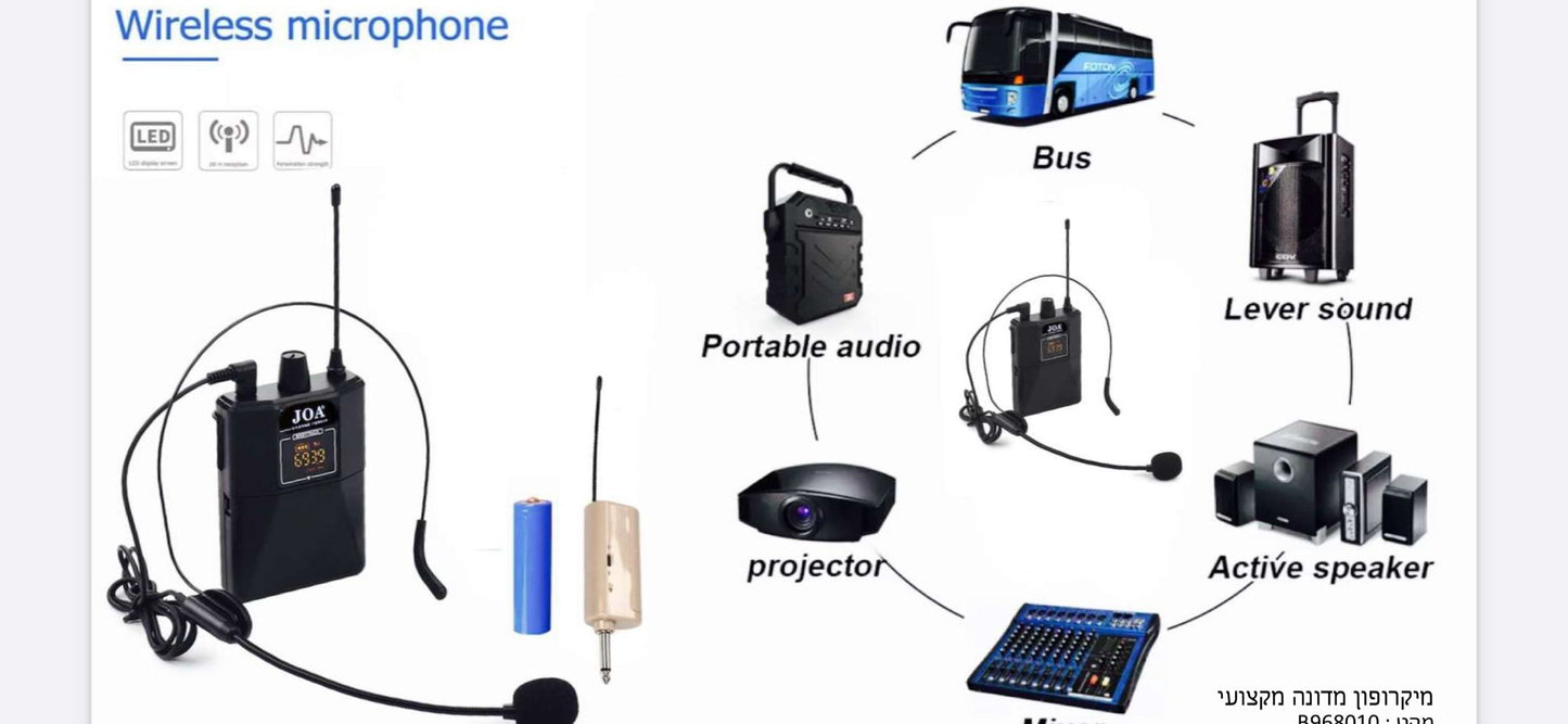 מיקרופון מדונה  בלוטוס