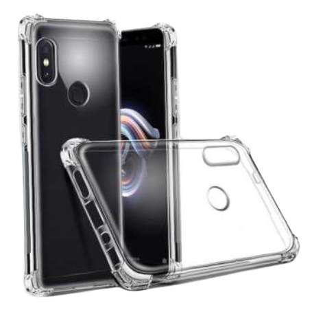 מובייל סנטר ציוד לסלולר | כיסוי שקוף עם פינות מוגבהות לאייפון