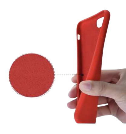 מובייל סנטר ציוד לסלולר | כיסוי קטיפה צבעוני דמוי עור למכשירי אייפון