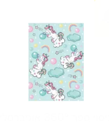 כיסוי ספר 360° אוניברסלי ל- iPad/Tablet גודל 10 אינץ’ דגם ציורים