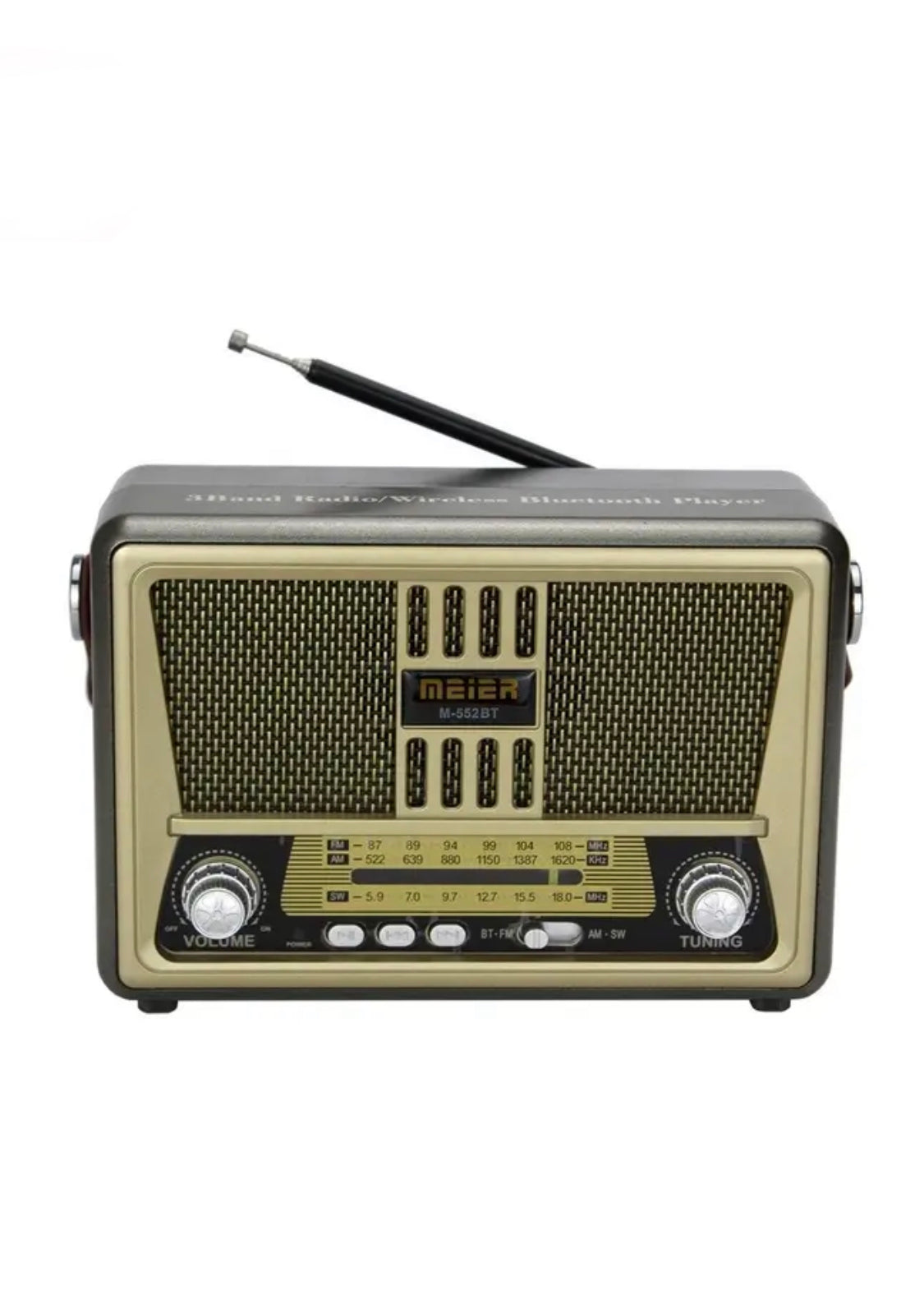 רמקול בלוטוס רטרו דגם M-552BT