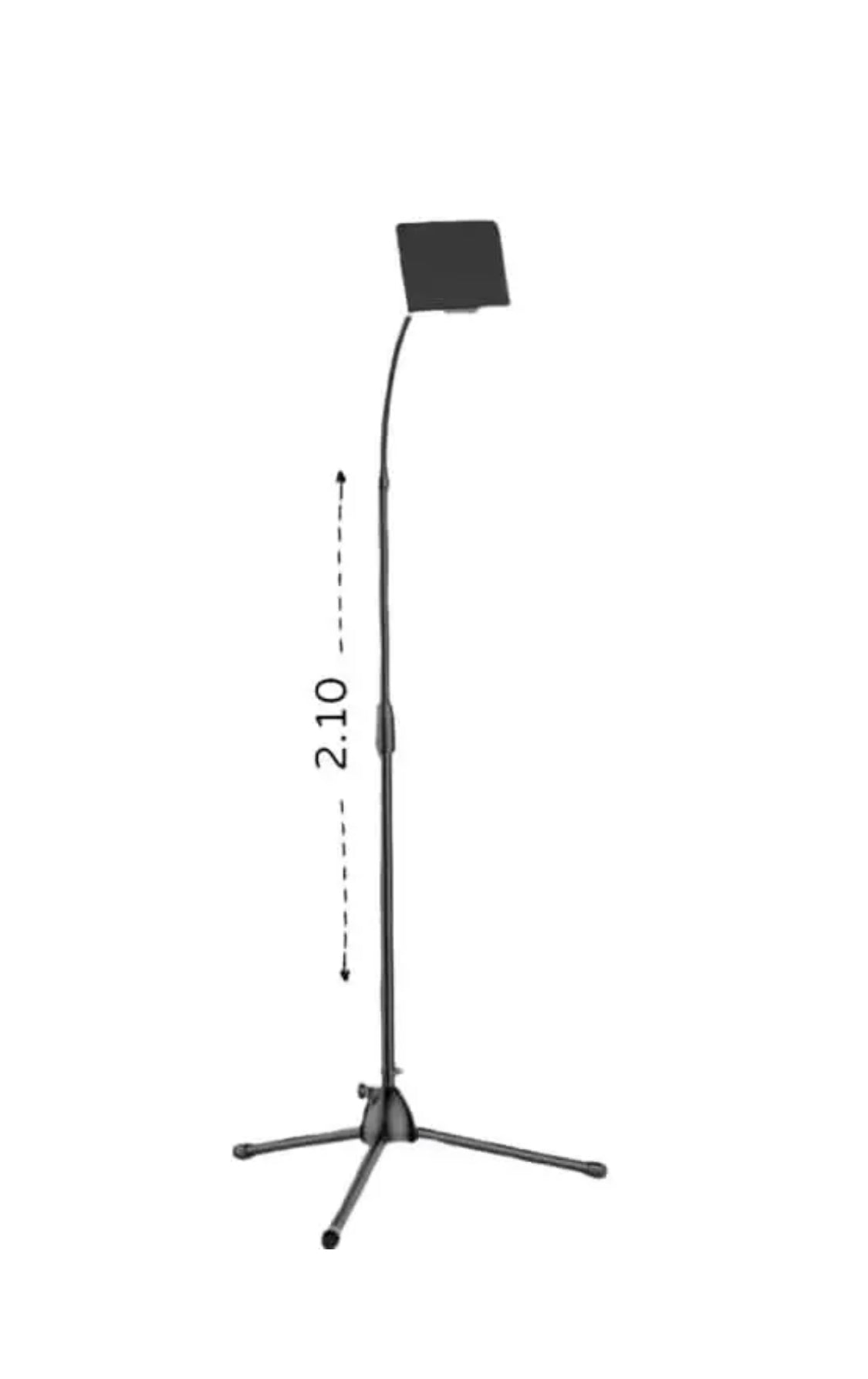 מעמד רצפתי ל- iPad/Tablet  עד גובה 2.1 מטר