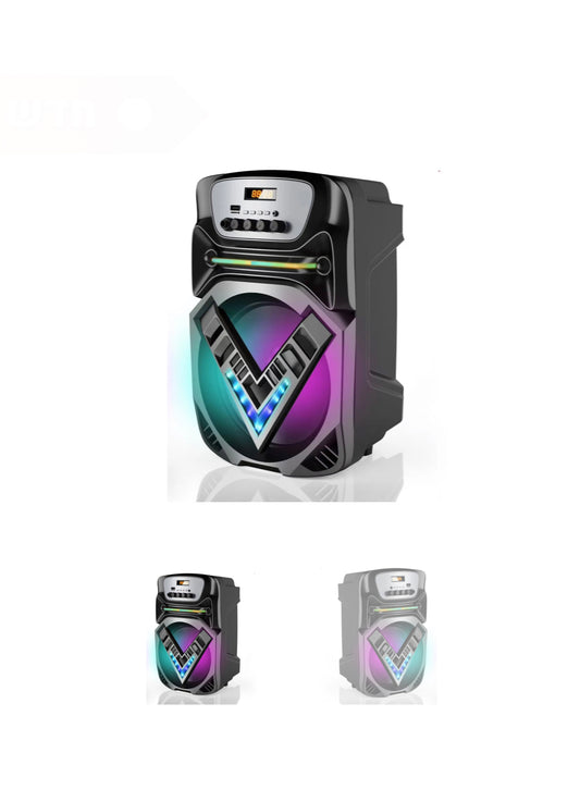 בידורית קריוקי דגם OTY-829 – רמקול בגודל 8 אינץ' בעוצמה של 20W עם מיקרופון חוטי