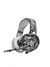Load image into Gallery viewer, אוזניות גיימינג חוטיות מבית Onikuma דגם K5 דגם צבאי
